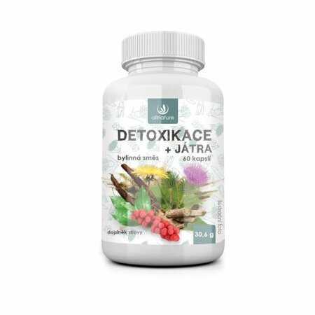 Allnature Detoxikace bylinný extrakt 60 cps.