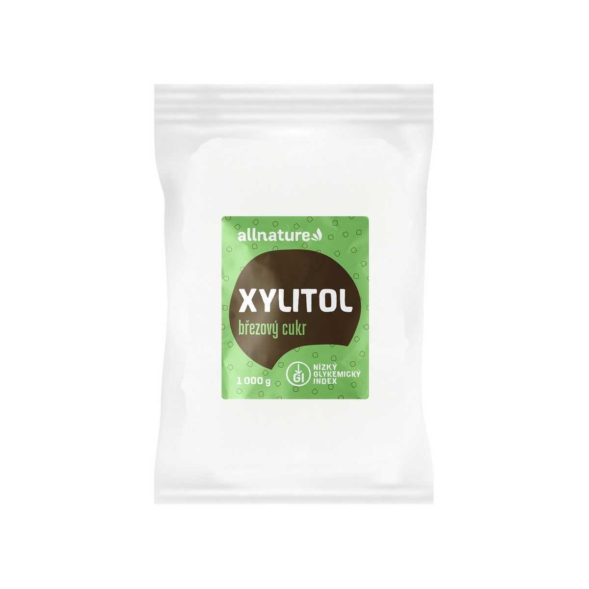 Allnature Xylitol - březový cukr 1000 g