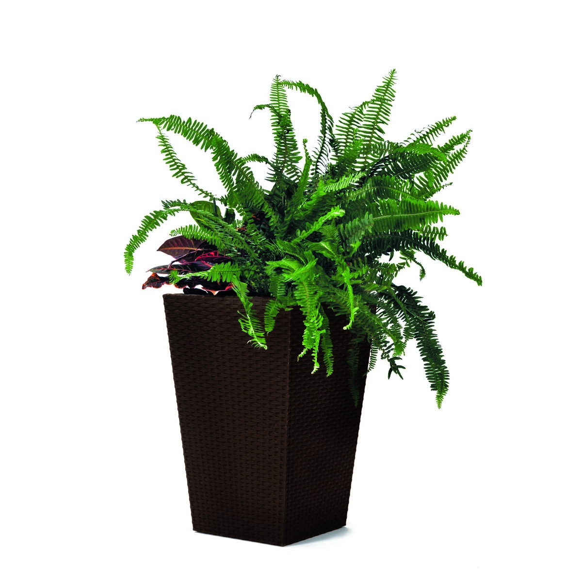 Ketter Obal na květináč Rattan Planter hnědá