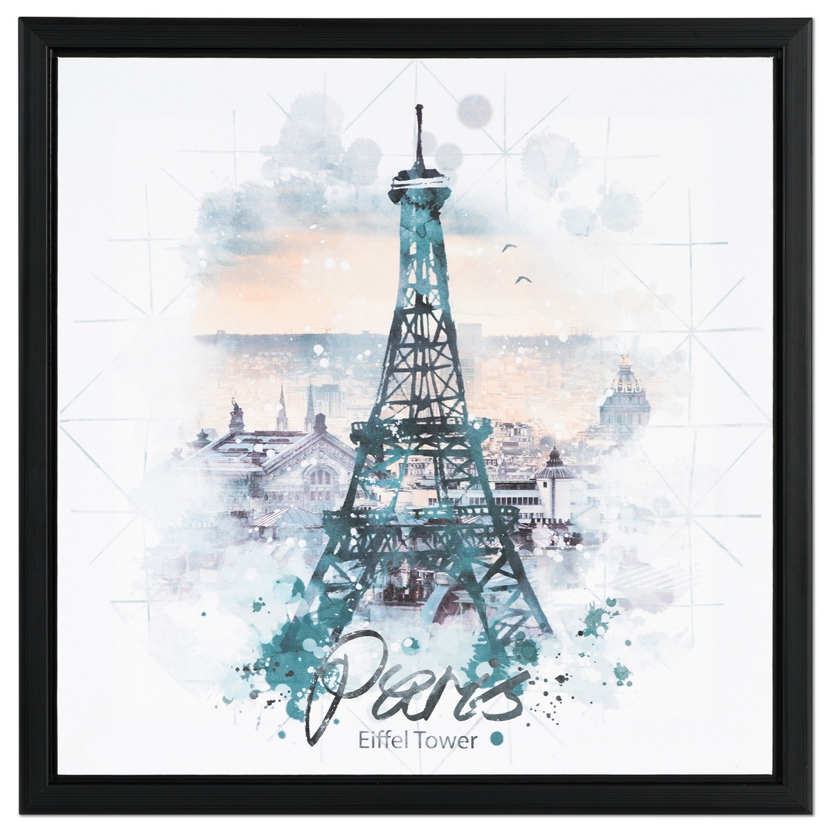 Plátěný obraz v rámečku Paris