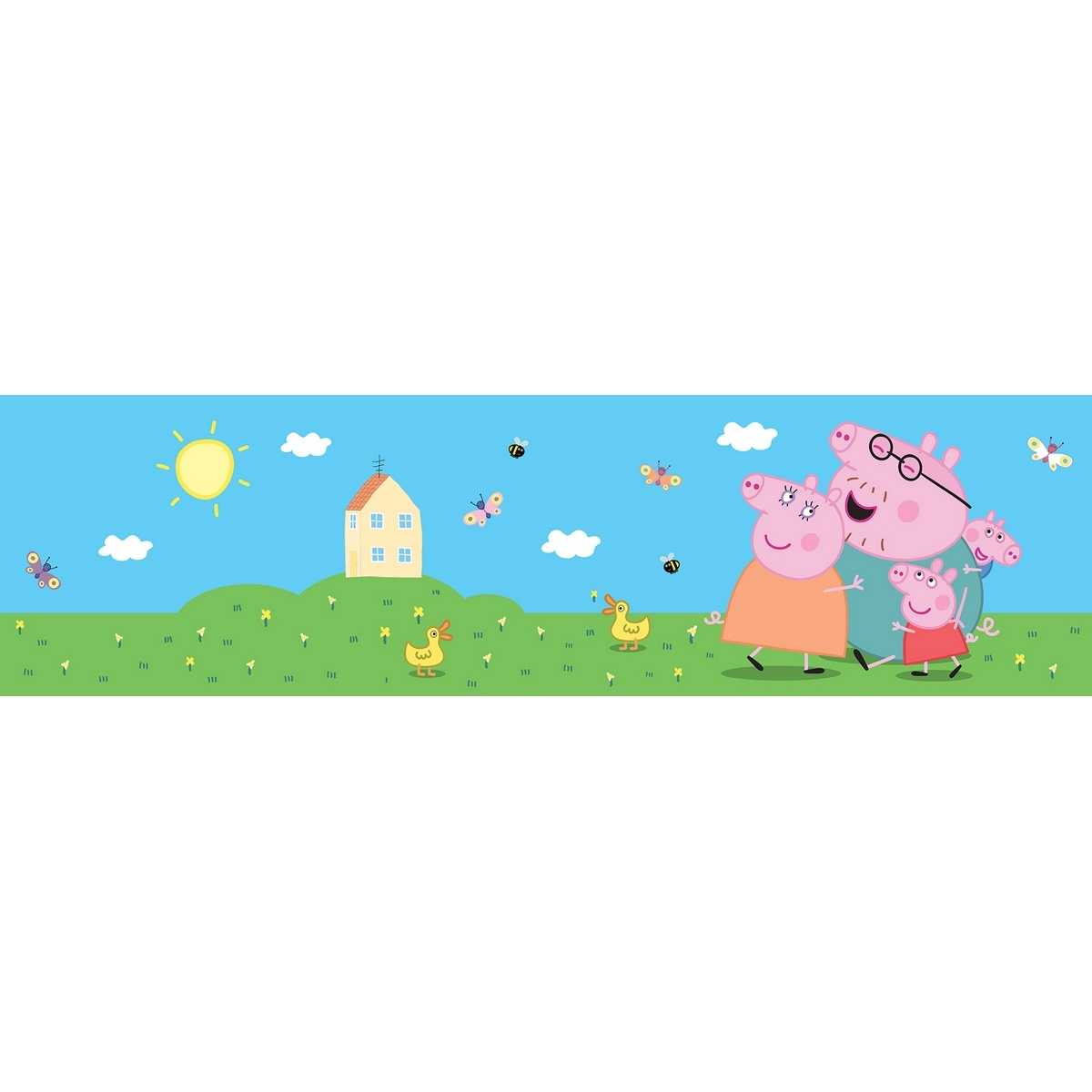 Samolepicí bordura Peppa Pig Classic