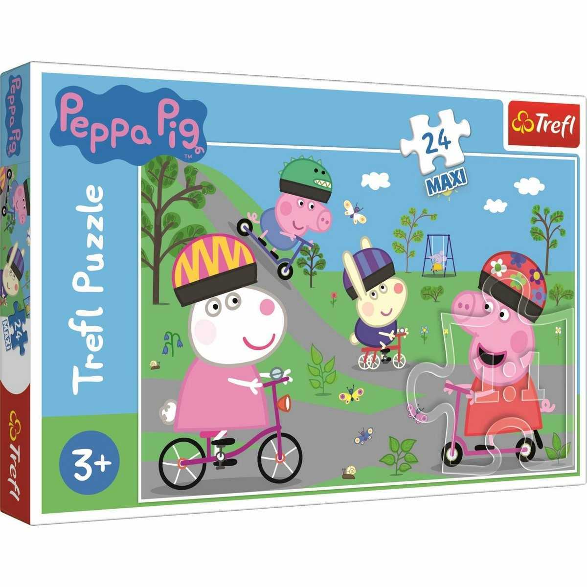 Trefl Maxi puzzle Prasátko Peppa Aktivní den