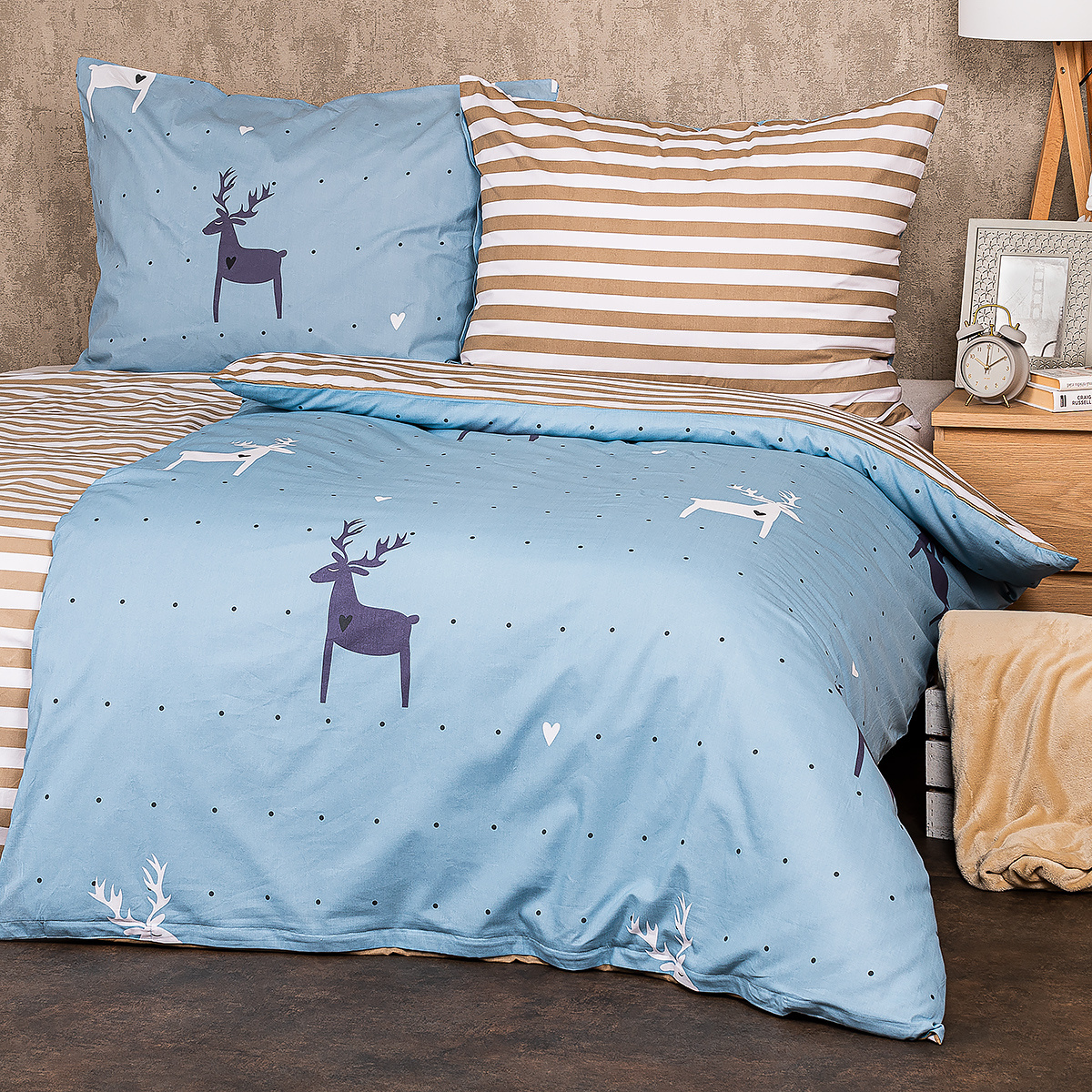 4Home Bavlněné povlečení Deer