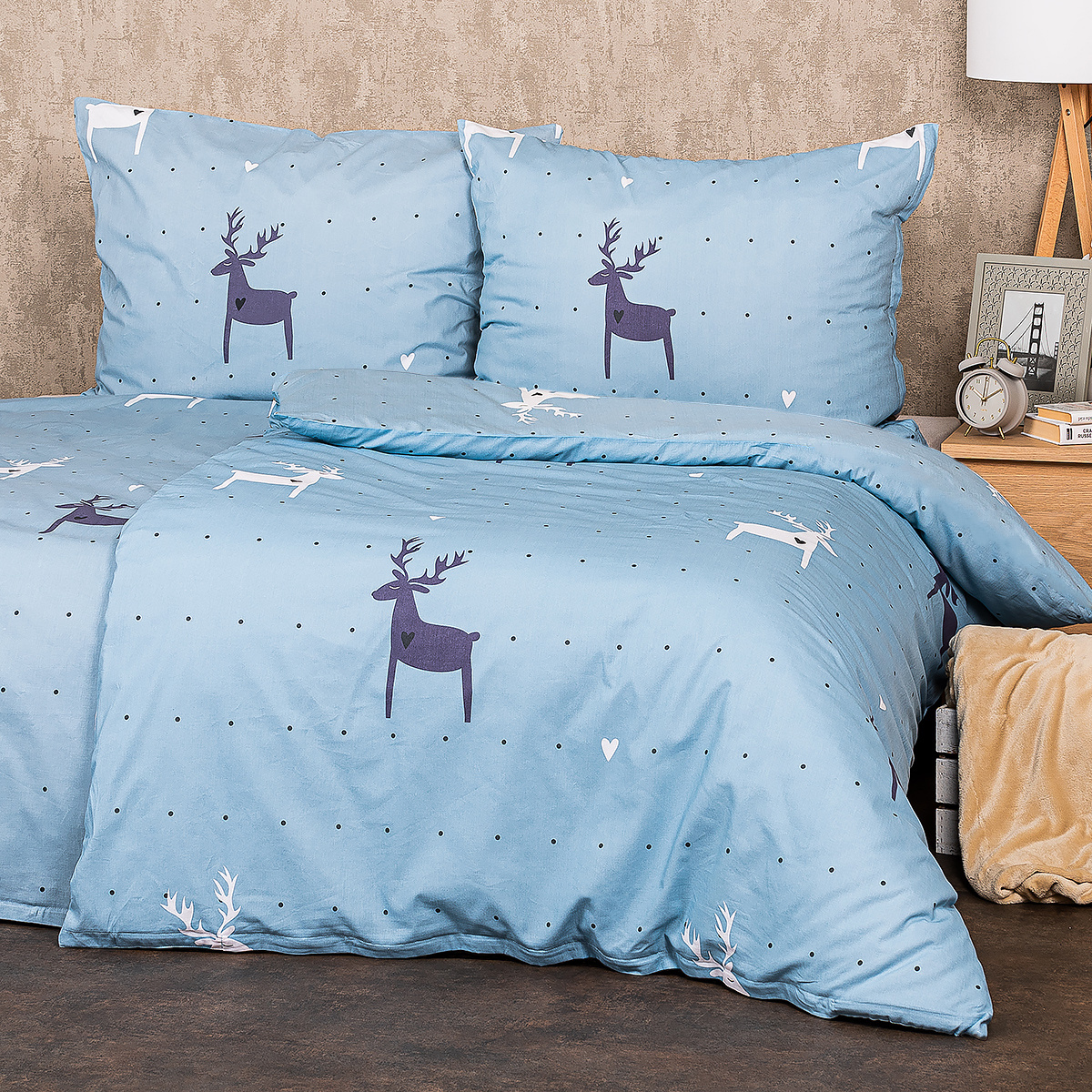 4Home Bavlněné povlečení Deer Love