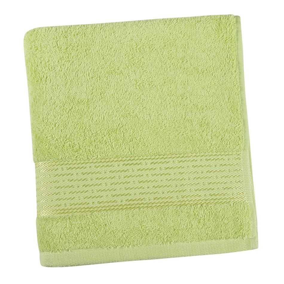 Bellatex Froté ručník Kamilka proužek světle zelená