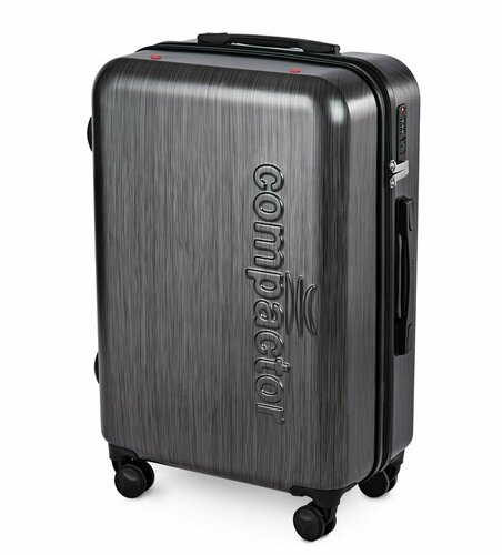 Cestovní kufr na kolečkách Compactor Graphite L