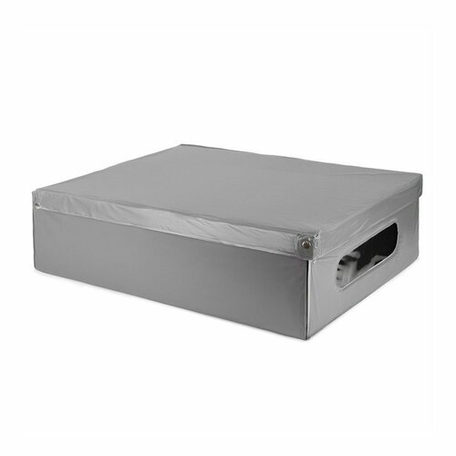 Compactor Skládací úložná kartonová krabice s PVC 58 x 48 x 16 cm