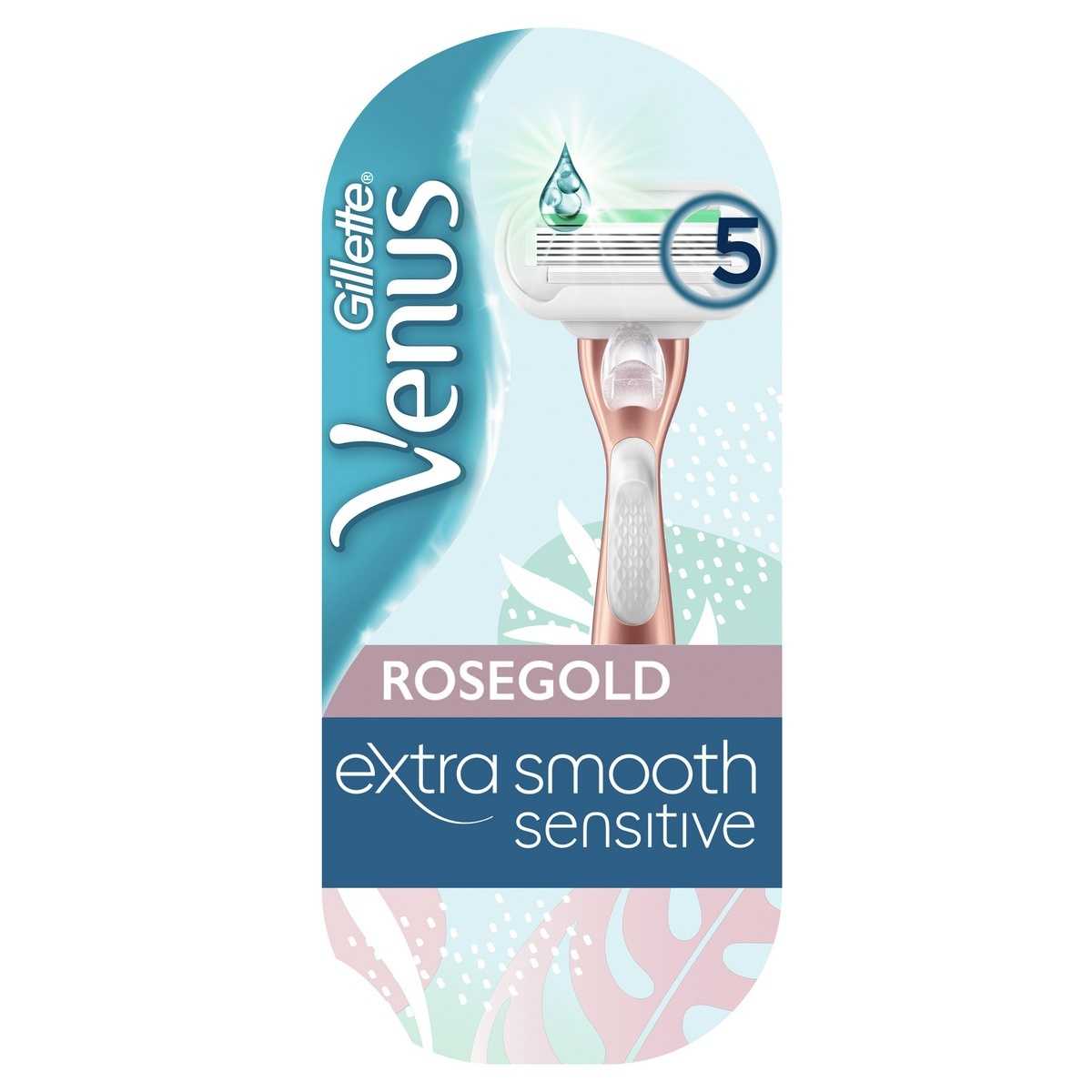 Gillette Dámský holicí strojek Venus Sensitive Rosegold