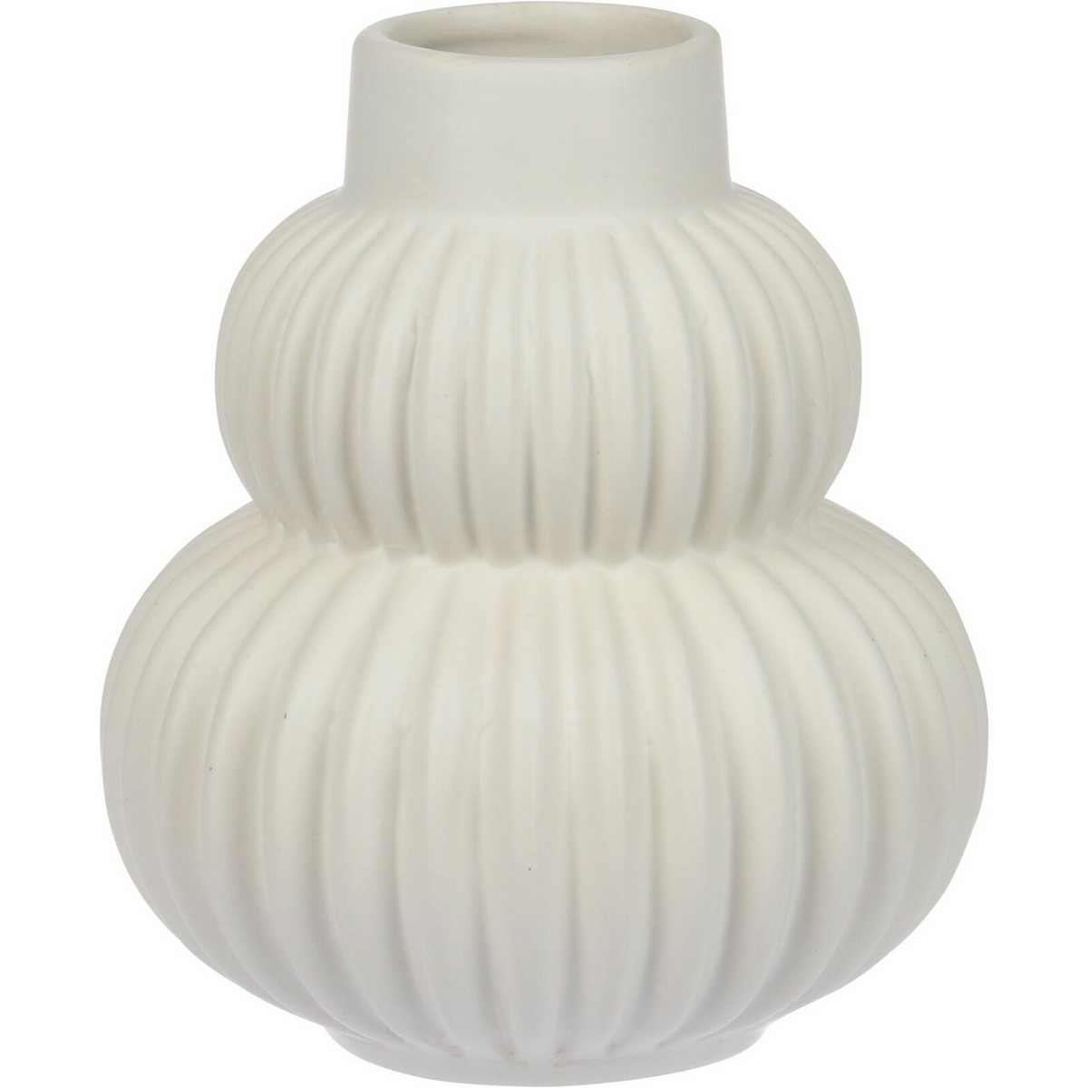 Keramická váza Circulo bílá