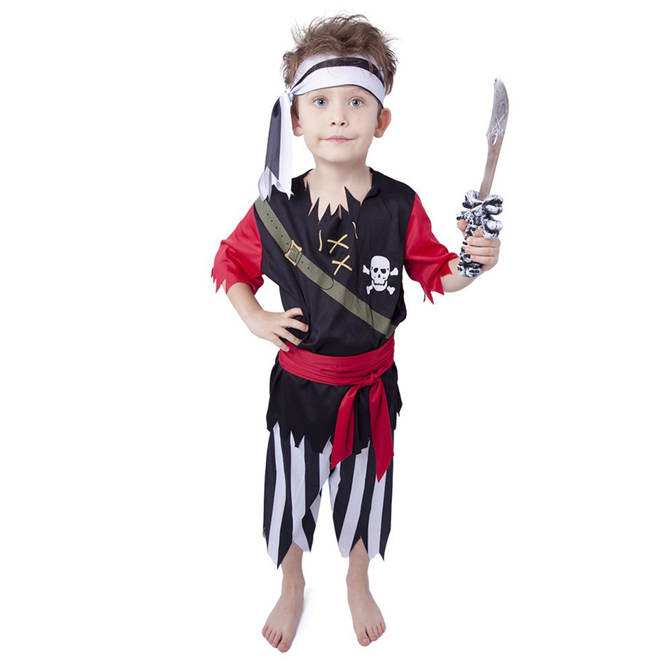Rappa Dětský kostým Pirát s šátkem