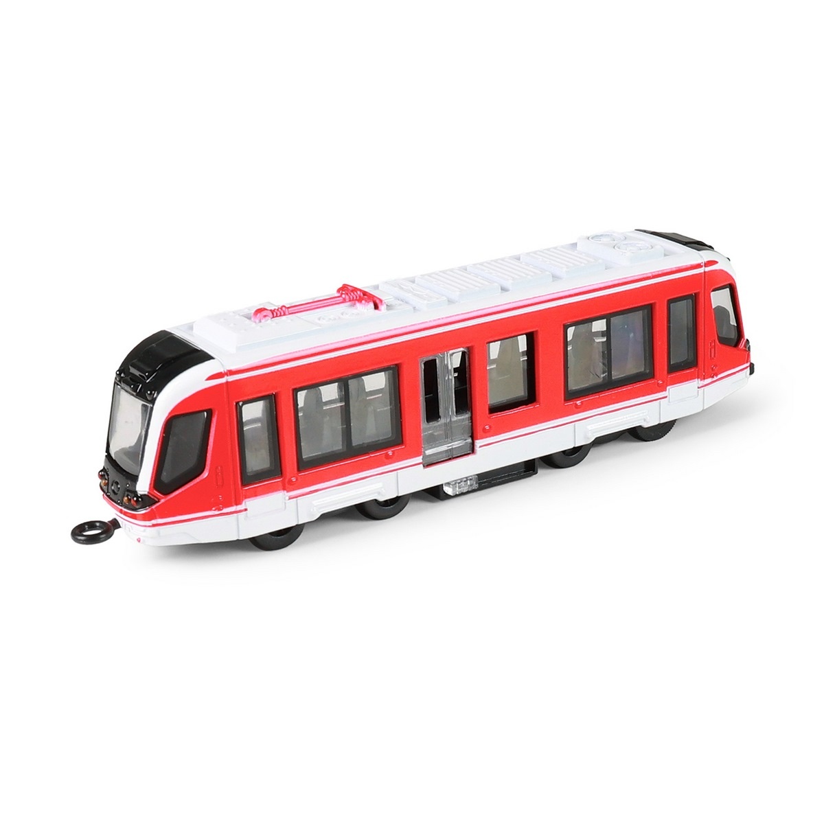Rappa Kovová tramvaj červená