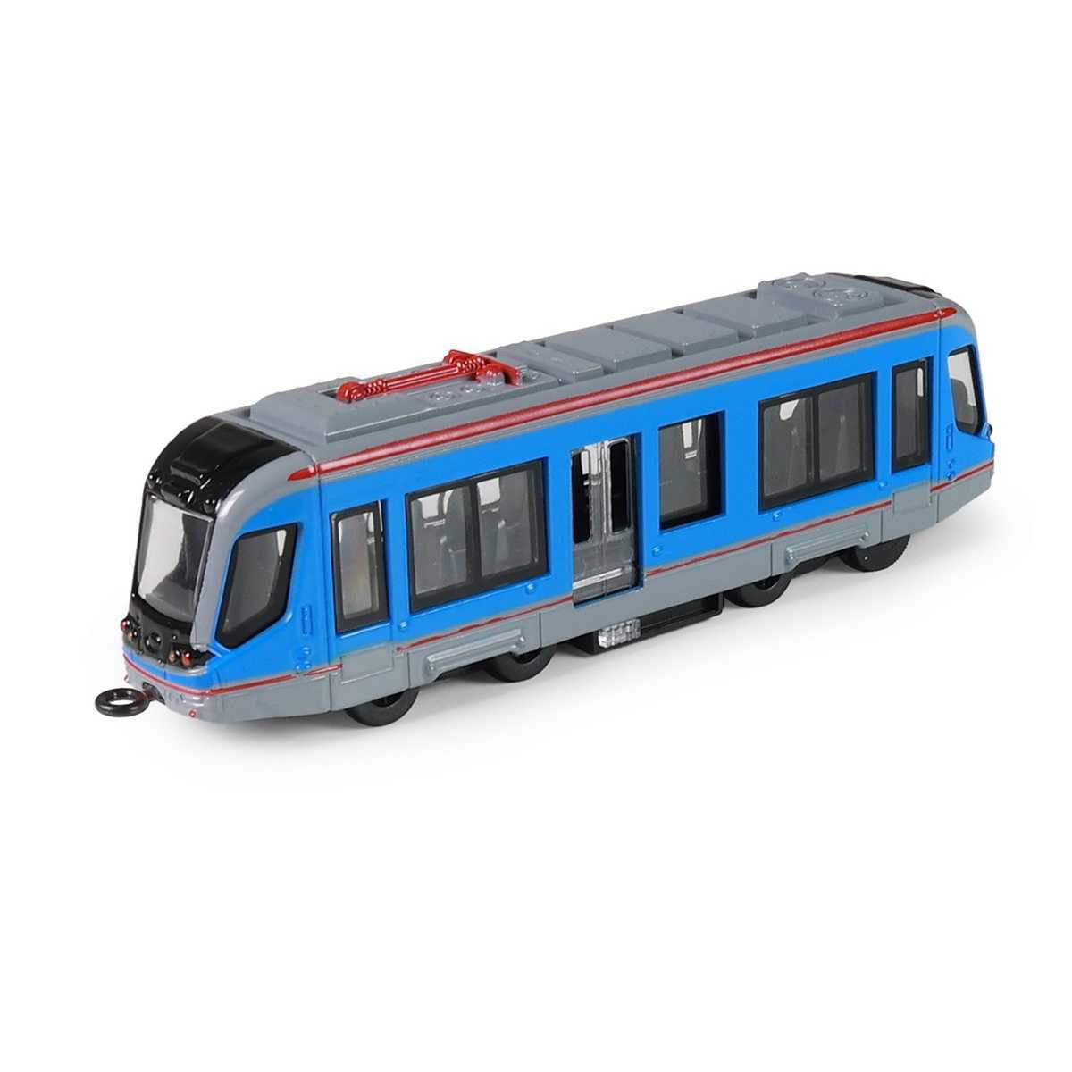 Rappa Kovová tramvaj modrá