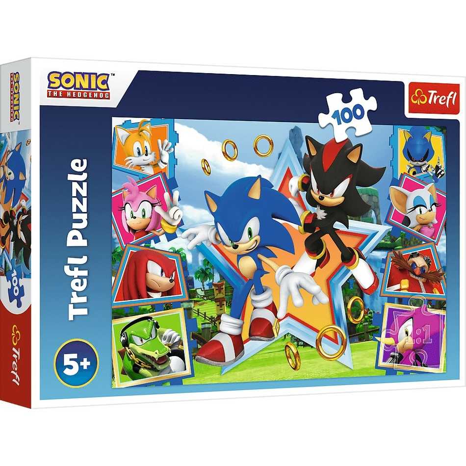 Trefl Puzzle Sonic Seznamte se s ježkem