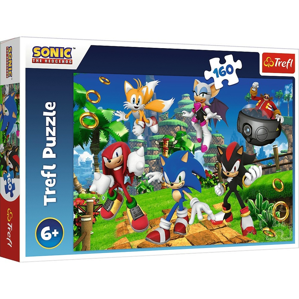 Trefl Puzzle Sonic a jeho přátelé