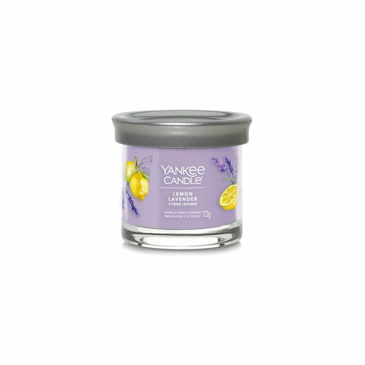 Yankee Candle vonná svíčka Signature Tumbler ve skle malá Lemon Lavender