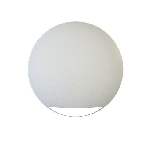 Panlux Venkovní nástěnné LED svítidlo Leon Circle bílá