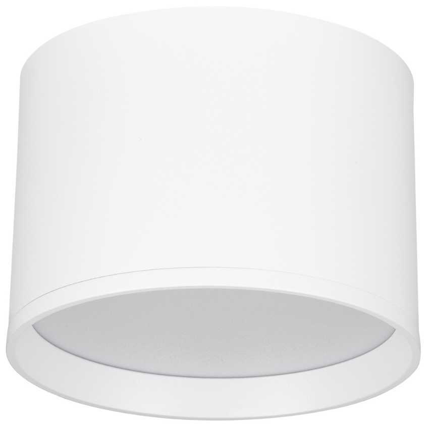Bílé kovové bodové LED světlo Nova Luce Ziaza 12 cm