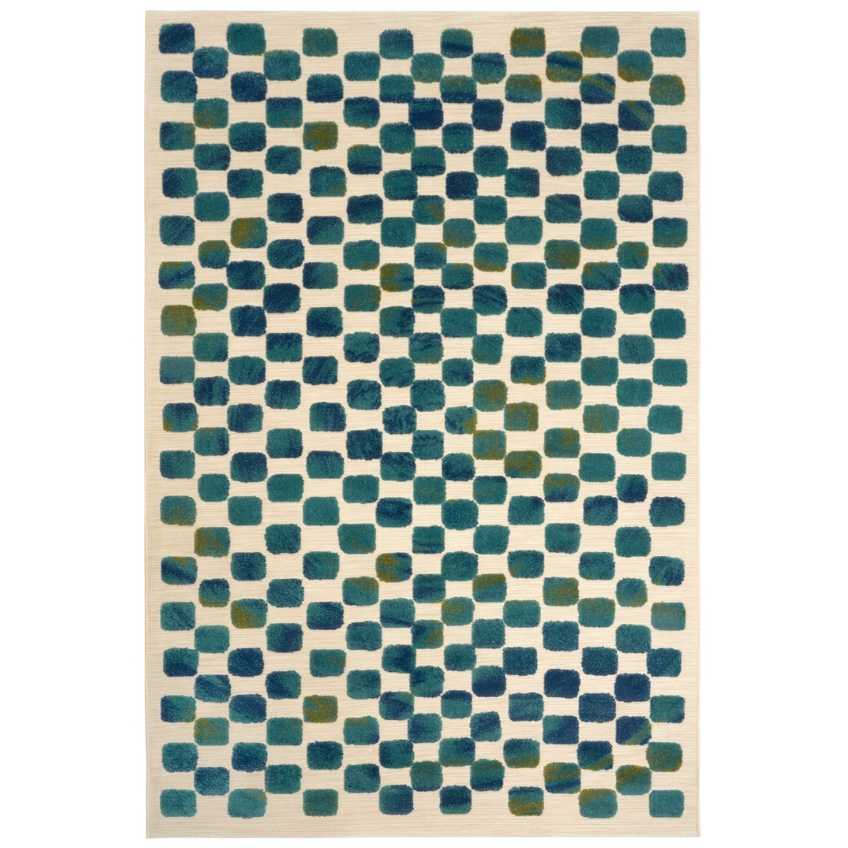 Fargotex Zeleno-béžový koberec Calma 160 x 230 cm