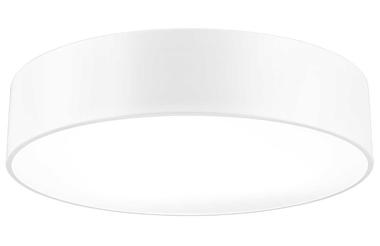 Matně bílé kovové stropní světlo Nova Luce Finezza 50 cm
