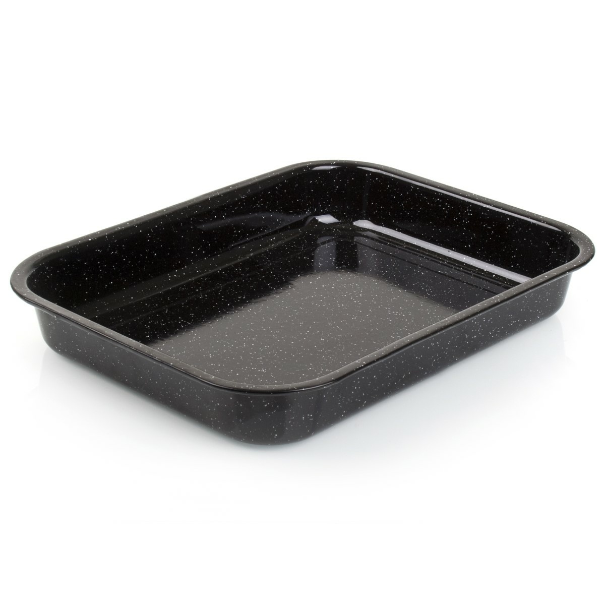 Banquet Pekáč smaltovaný CULINARIA Black 34 x 26 x 5 cm