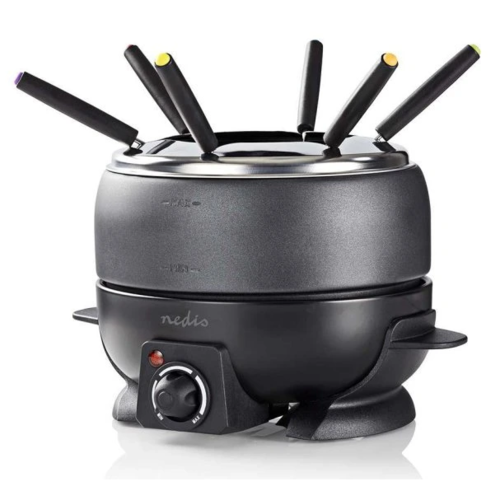 Nedis FCFO110EBK6 fondue pro 6 osob