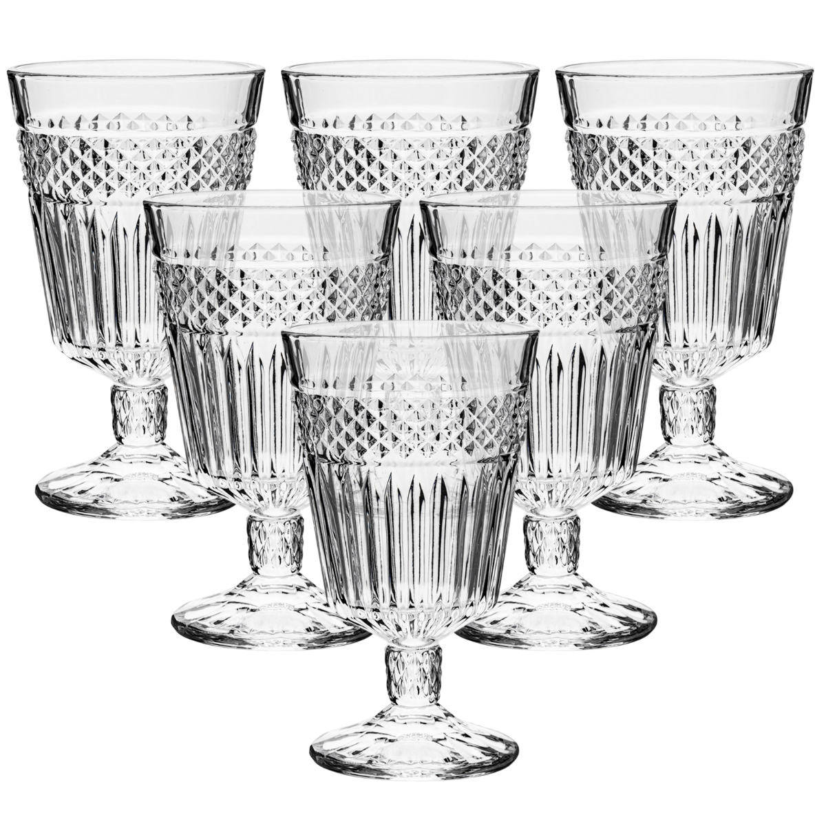 Altom Sada sklenic na nožce Greta 330 ml