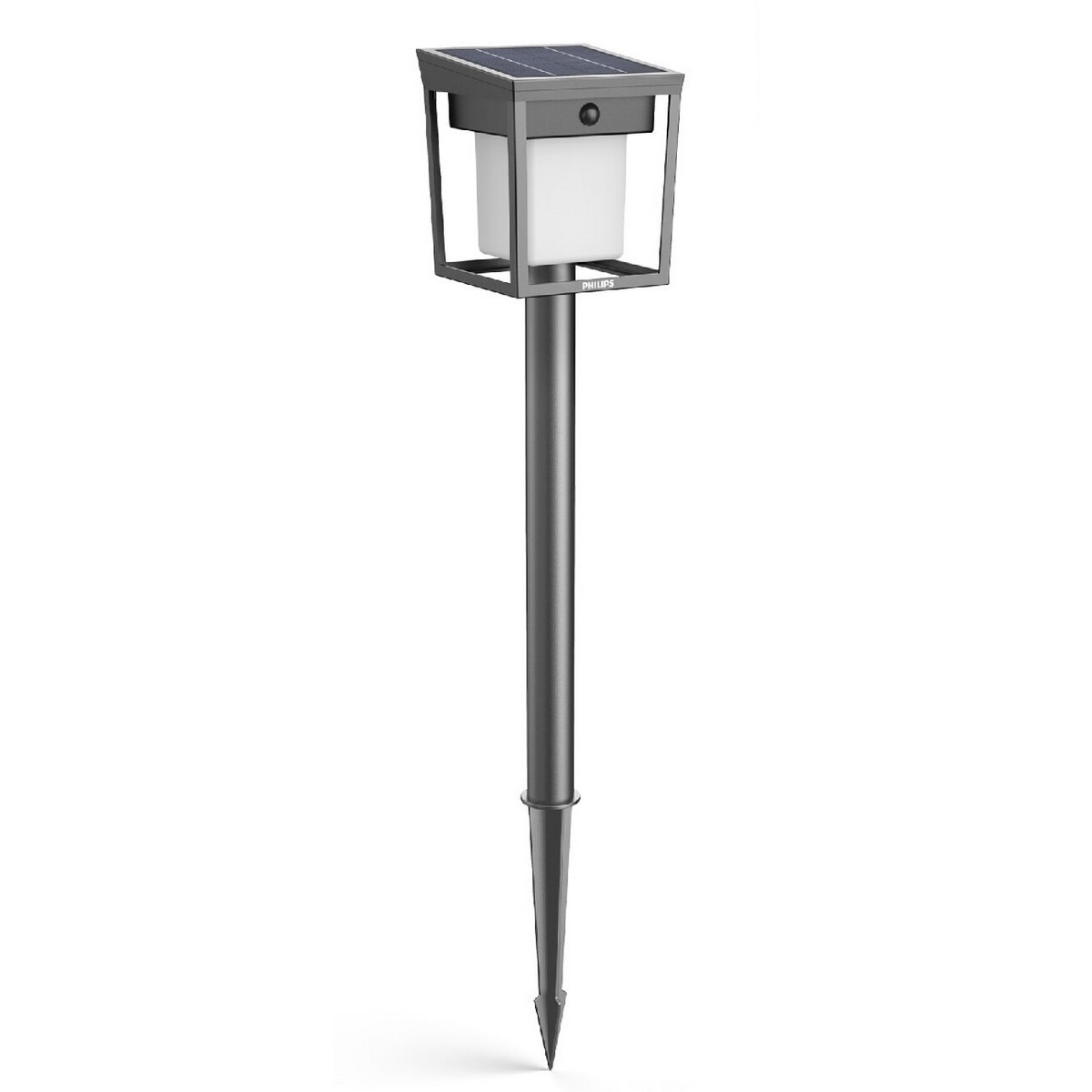 Philips Blaise UltraEfficient solární LED sloupek se senzorem antracit