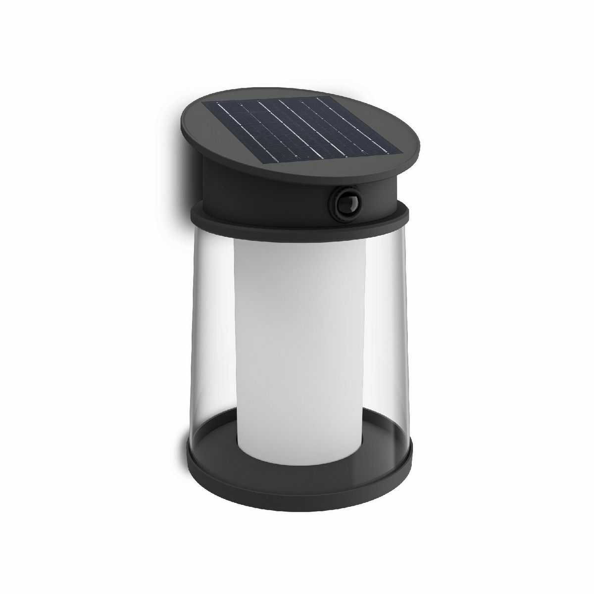Philips Juda UltraEfficient solární LED svítidlo se senzorem černá