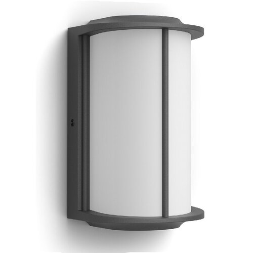 Philips Reese UltraEfficient venkovní nástěnné LED svítidlo antracit