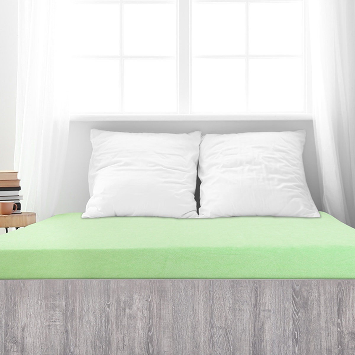 4Home froté prostěradlo Ideál zelená