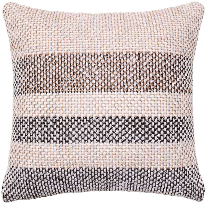 Béžovo-modrý povlak na polštář Kave Home Lunet 45 x 45 cm