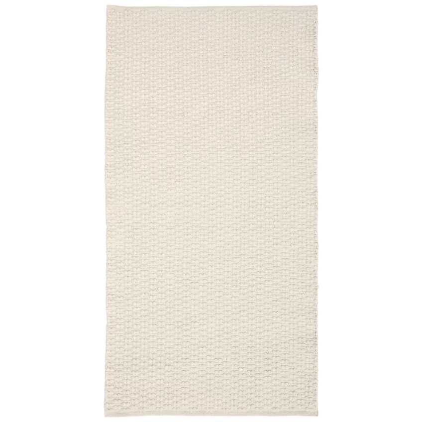 Bílý koberec Kave Home Mascarell 70 x 140 cm