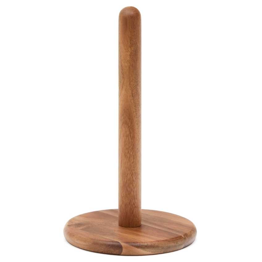 Dřevěný držák na roli kuchyňských utěrek Kave Home Nukha