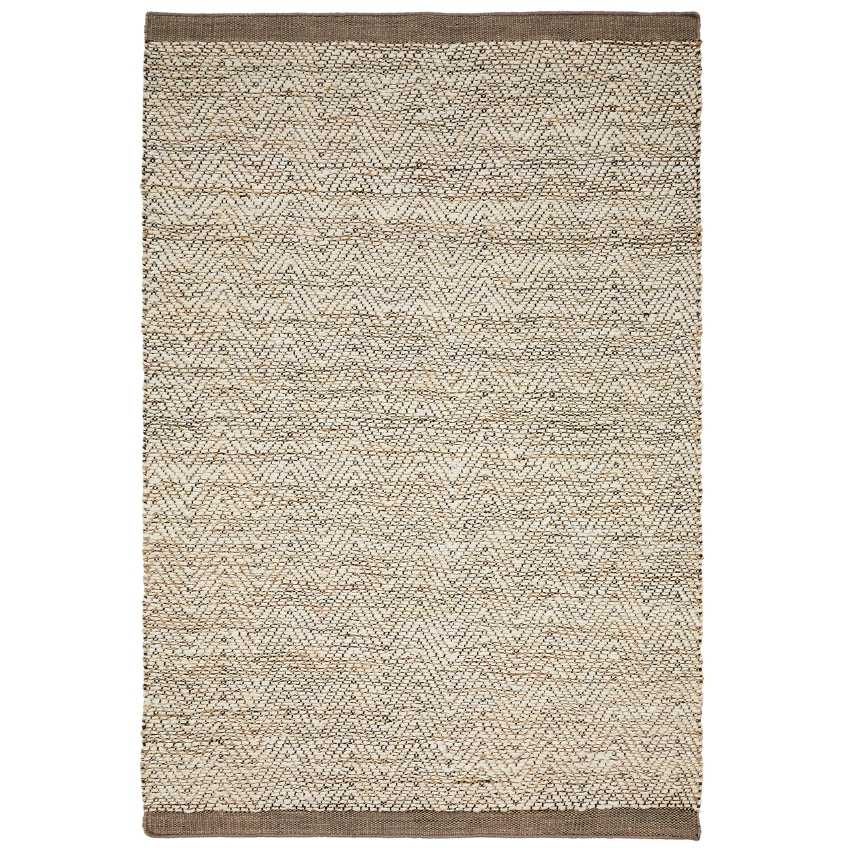 Hnědý jutový koberec Kave Home Arpe 160 x 230 cm