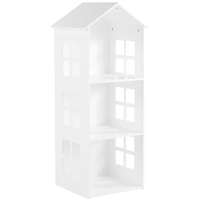 Jotex Bílá lakovaná dětská knihovna SEVILLA 117 x 47 cm