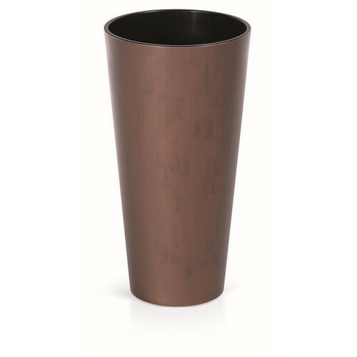 Květináč TUBUS SLIM CORTEN s vkladem 40 cm