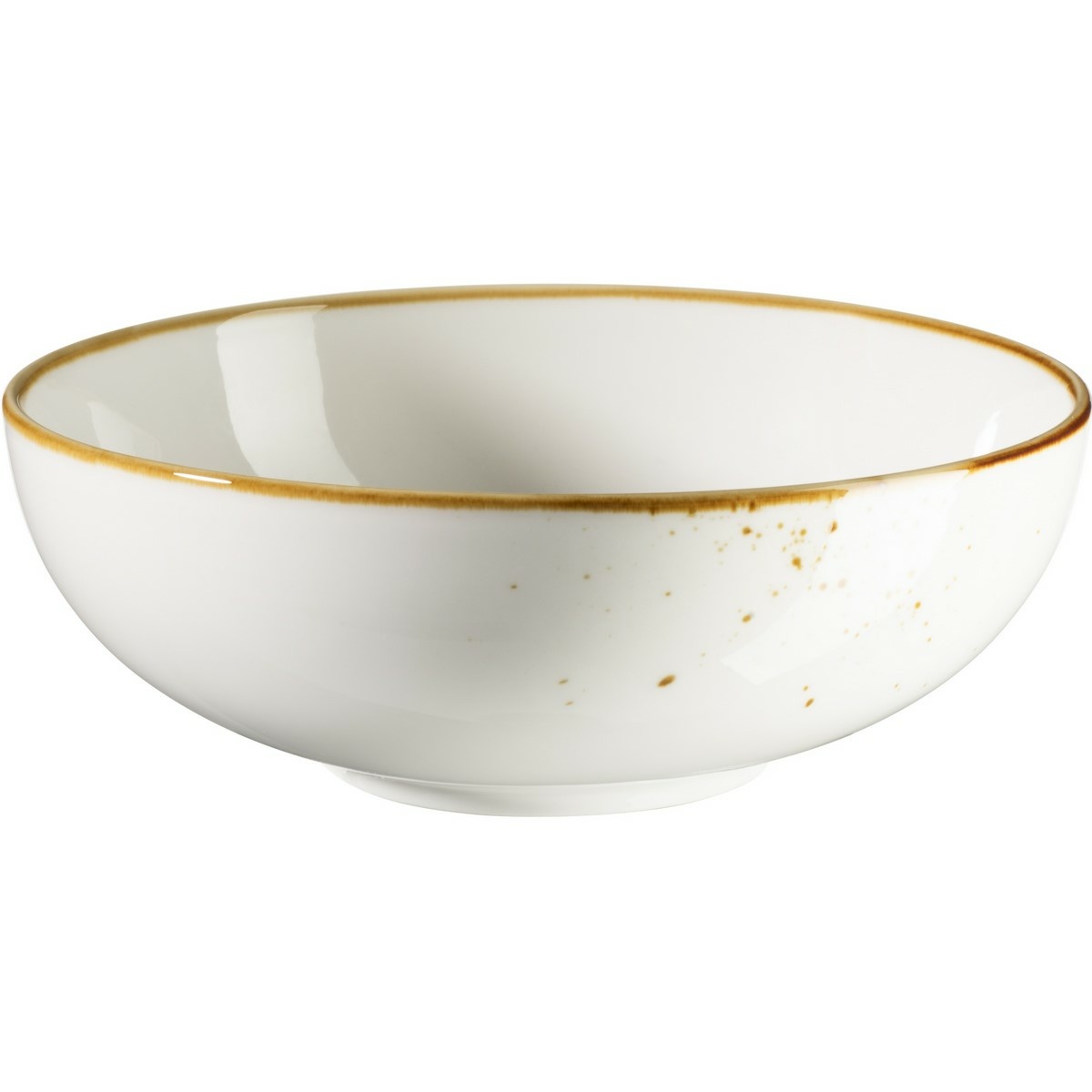 Mäser Miska Pintar White hnědé tečky 17 cm