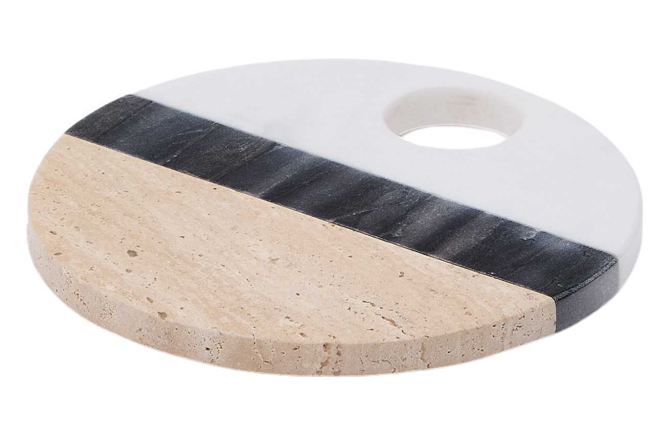 Mramorové servírovací prkénko Kave Home Nivol 18 cm