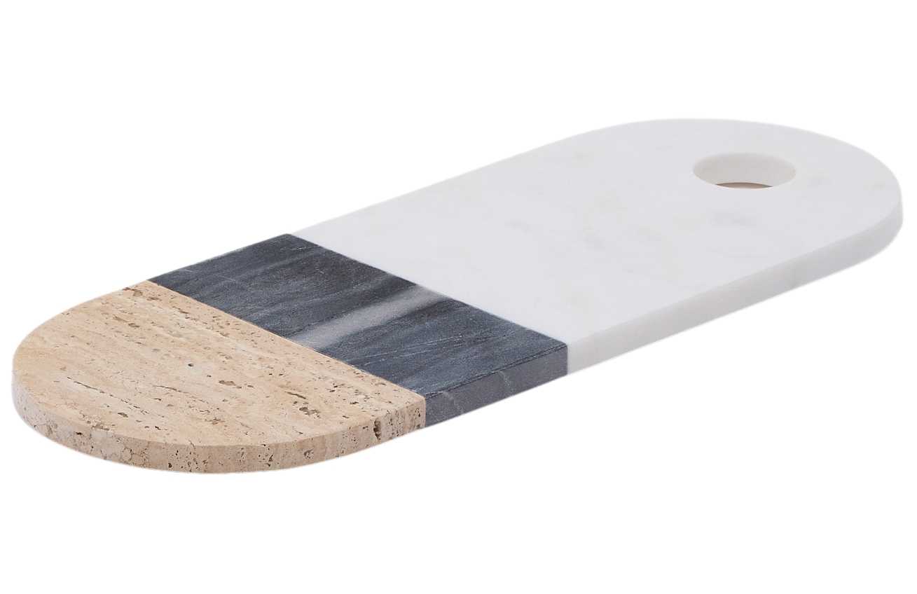 Mramorové servírovací prkénko Kave Home Nivol 40 x 15 cm