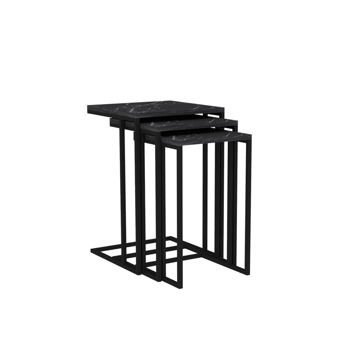 Odkládací stolek Black Mermer