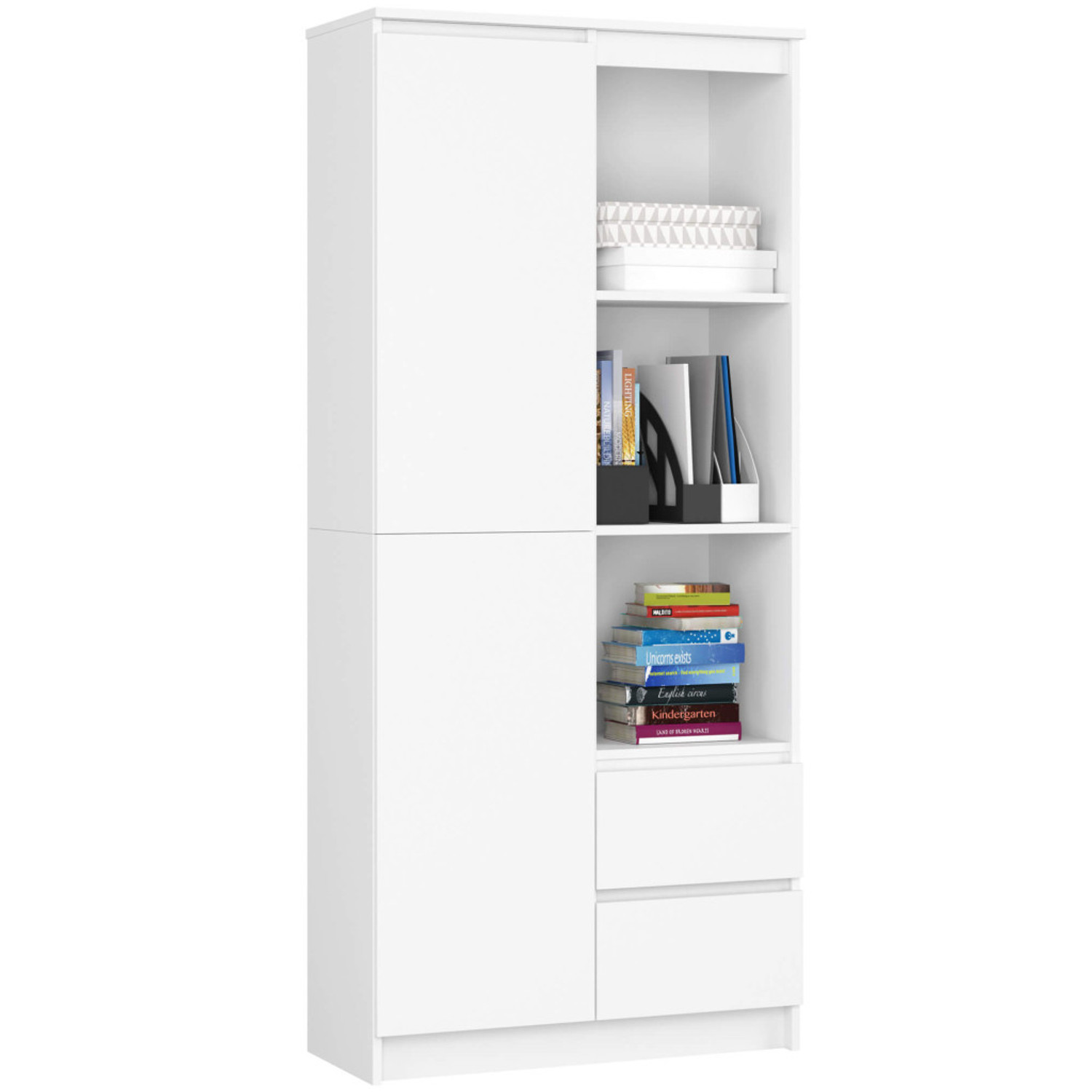 Regál R 80 cm CLP R11 bílá