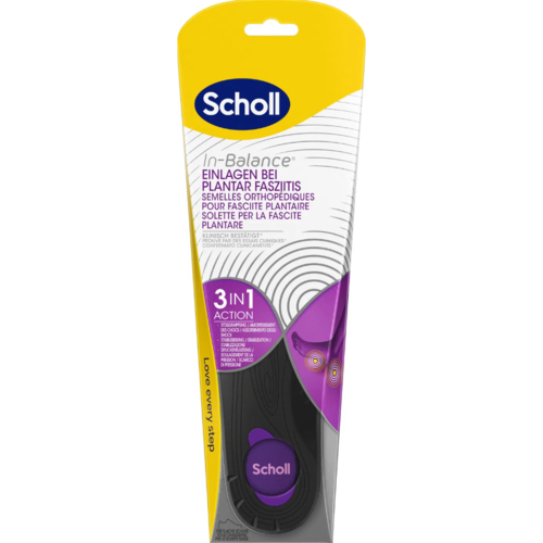 Scholl Vložky do bot pro plantární fasciitidu In-Balance