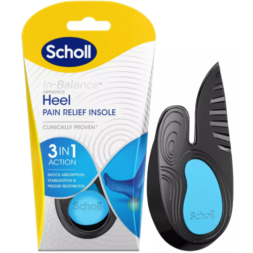 Scholl Vložky do bot pro snížení bolesti paty In-Balance