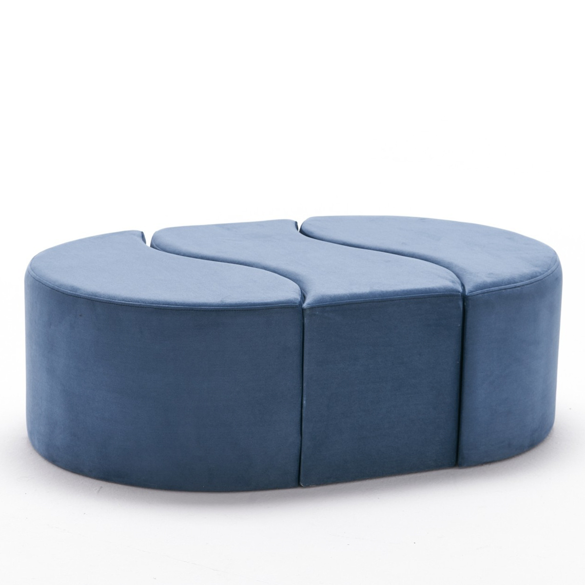 Taburet Alya Puf Blue