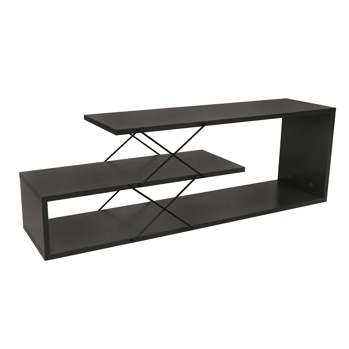 Televizní stolek Zigzag Anthracite