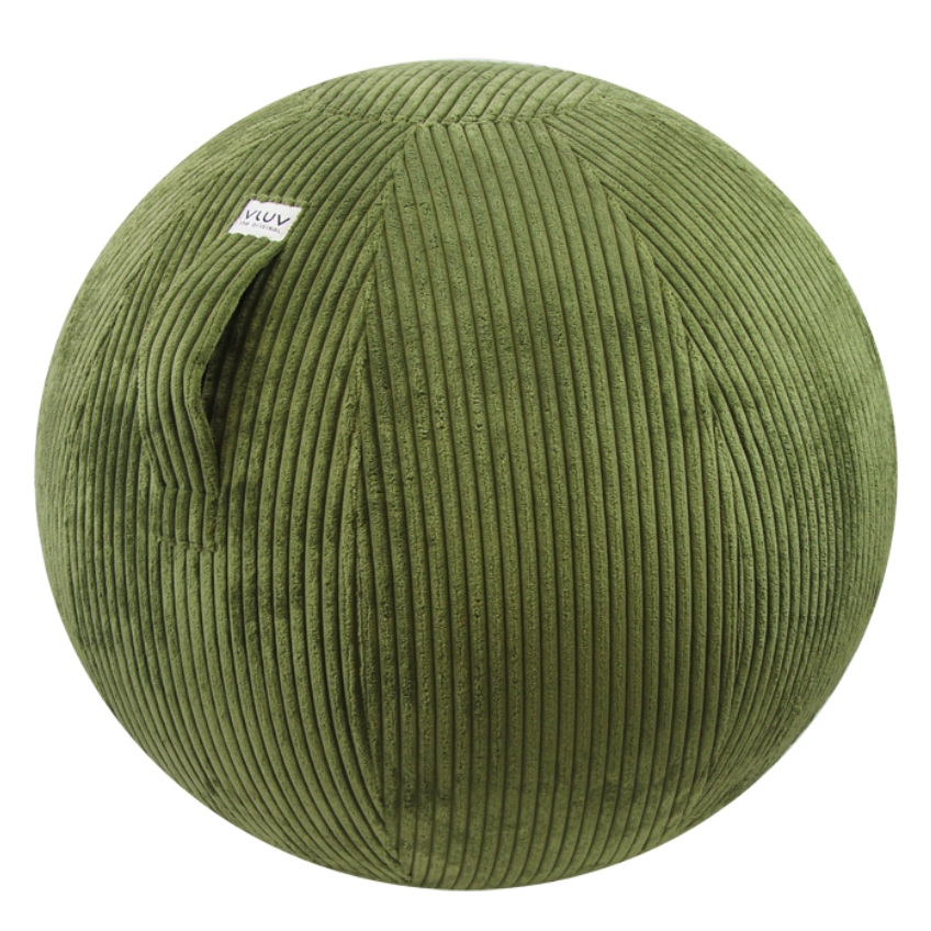 Vluv Manšestrový sedací / gymnastický míč BOL VLIP Ø 65 cm