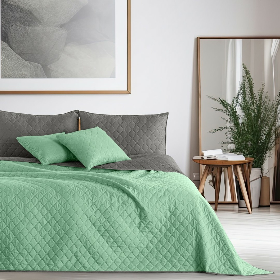 DecoKing Přehoz na postel Axel zelená