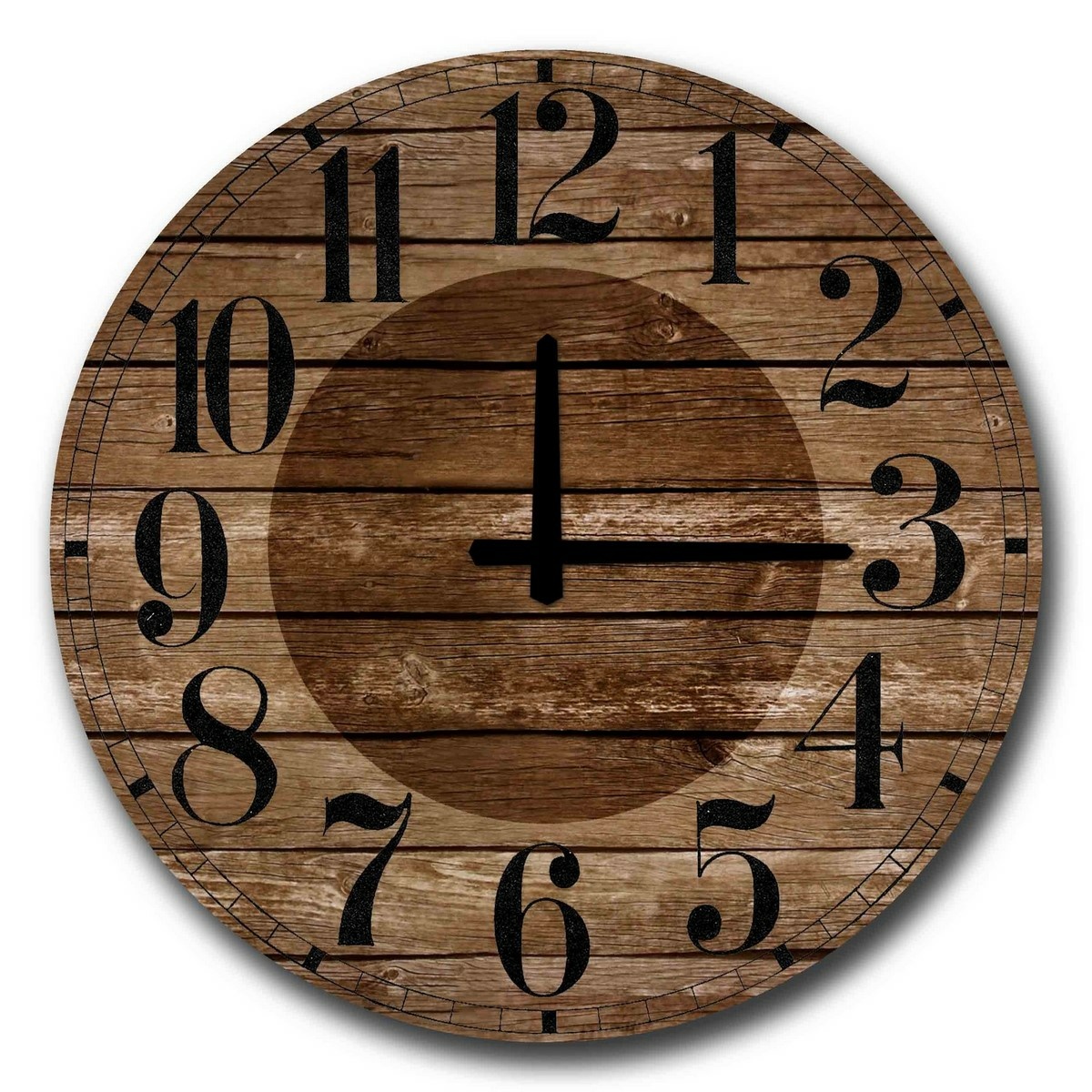 Nástěnné hodiny Wooden strips 5050MS-037