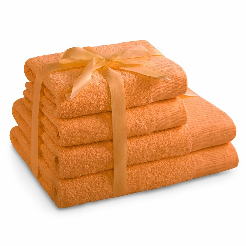 Restilo Sada ručníků a osušek Amari oranžová