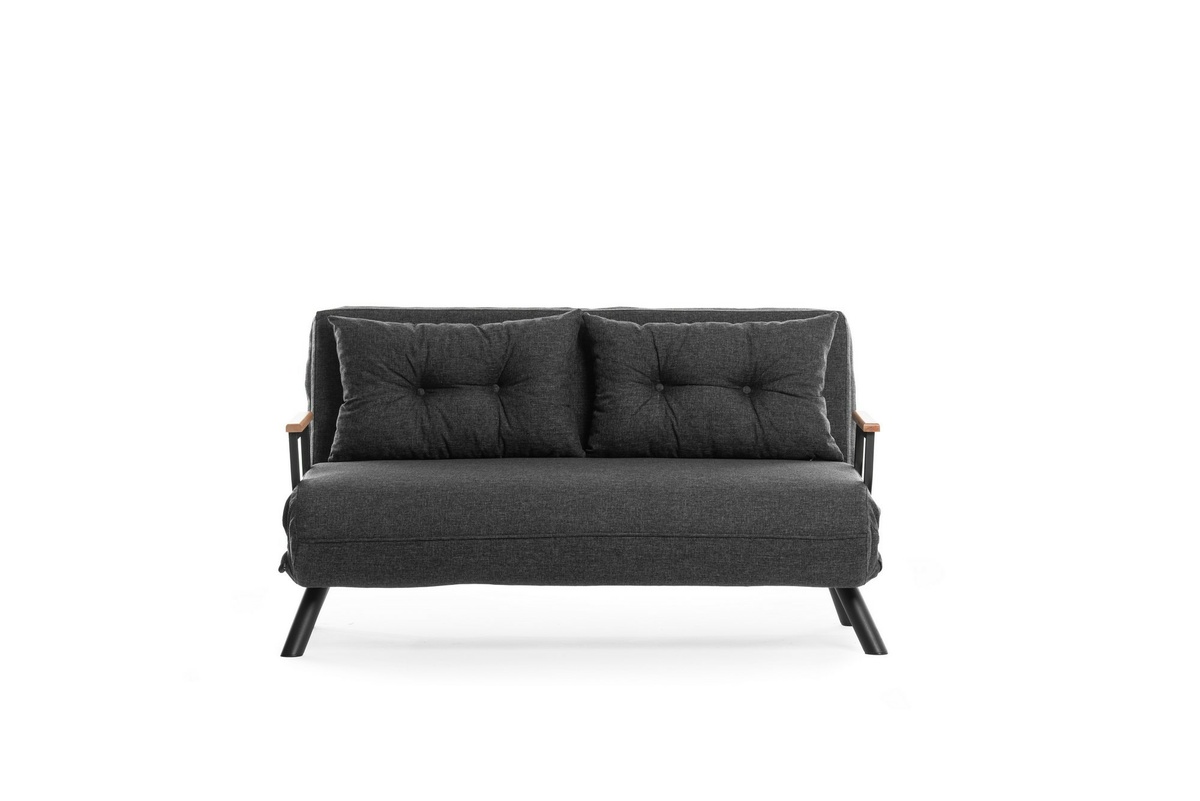 Rozkládací pohovka Sando 2 Dark Grey